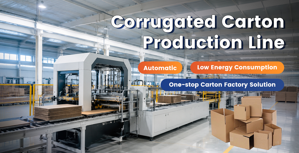 Cardboard box production line